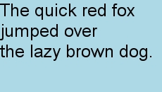 Forced word wrapping caption example