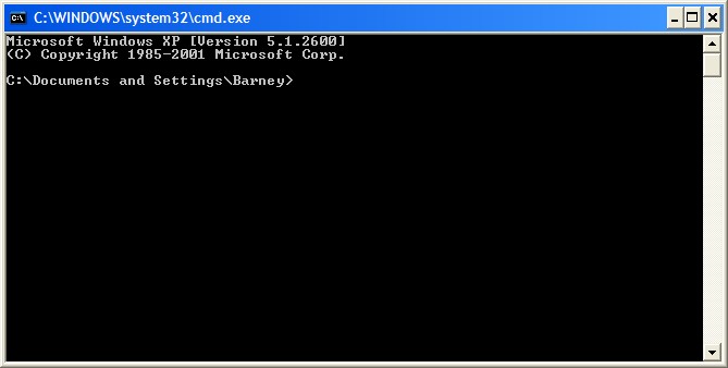 command window view