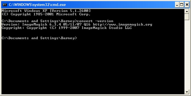 command window view